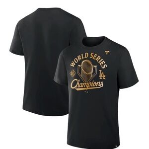 🎁 GREAT GIFT! World Series Champions L.A. Dodgers 2025 Parade Black T-Shirt (XL)